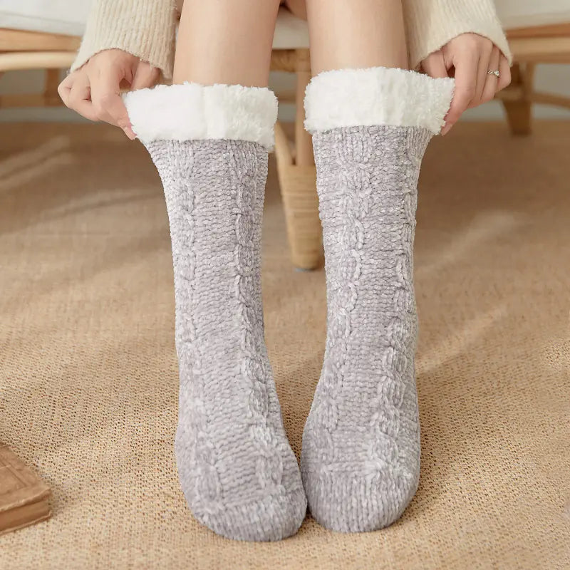 Fuzzy Velvet Cozy Socks