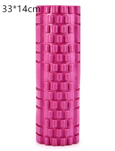 Yoga Foam Roller and Pilates Rubber Massage Axis
