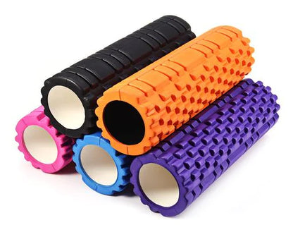 Yoga Foam Roller and Pilates Rubber Massage Axis