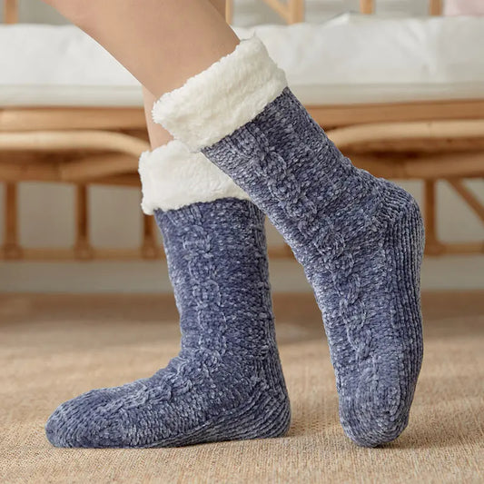 Fuzzy Velvet Cozy Socks