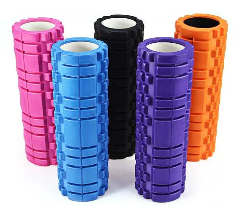Yoga Foam Roller and Pilates Rubber Massage Axis